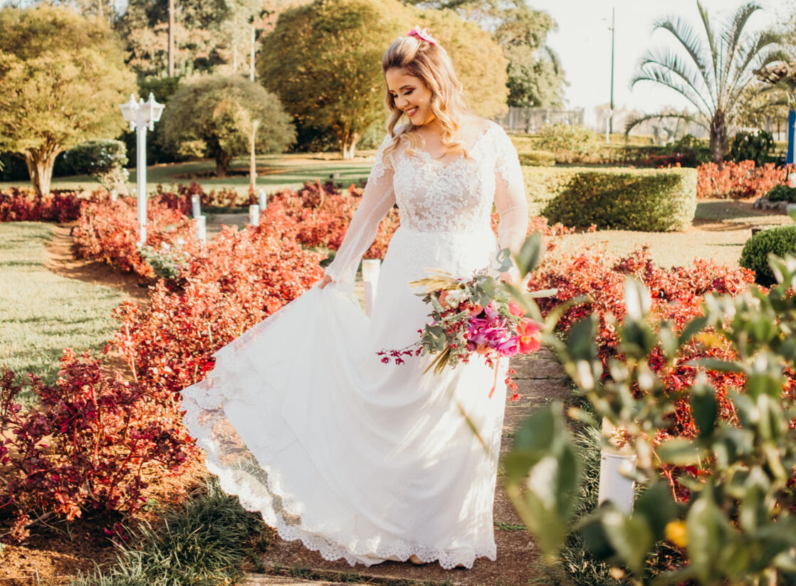 vestido de noiva sob medida